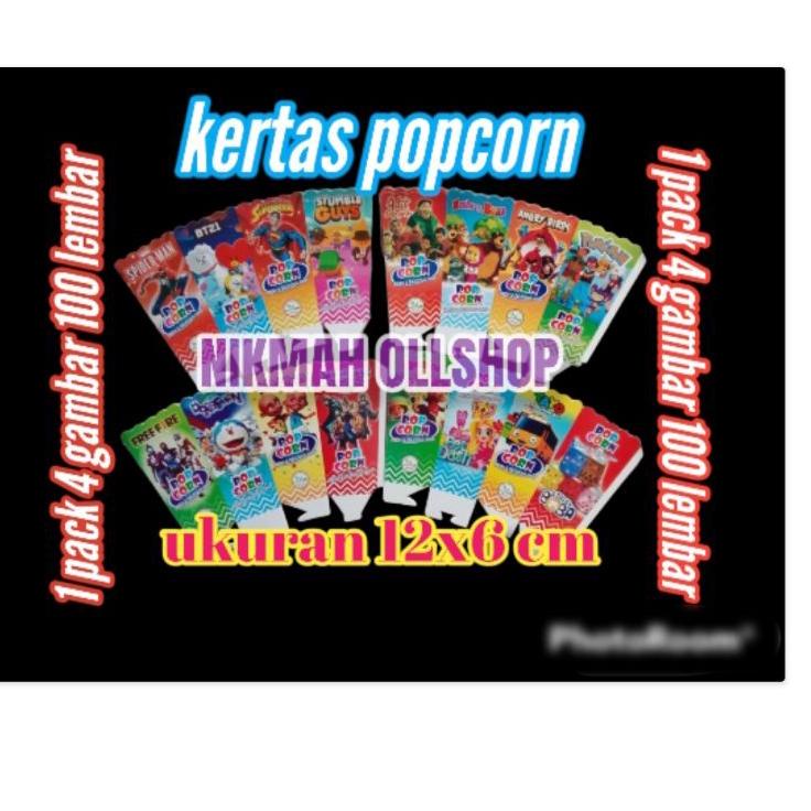 

Penjualan Berkualitas kertas popcorn 12x6 cm / pembungkus popcorn 12x6 cm