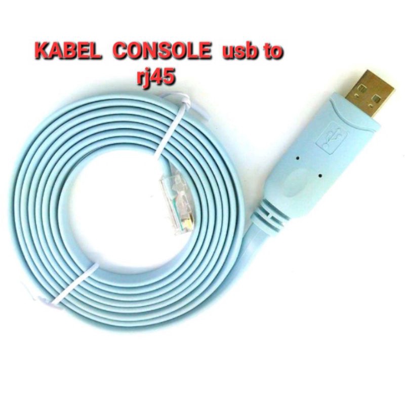 Kabel Console FTDI USB RS232 to RJ45 Cisco Huawei Router PL2303RA