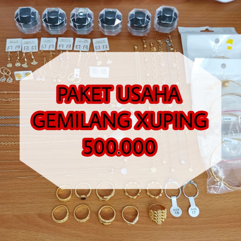 PAKET USAHA TITANIUM XUPING (baca deskripsi ya)