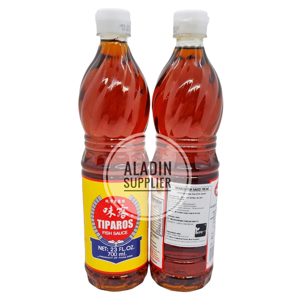 

Tiparos Fish Sauce 700ml Kecap Ikan Tiparos Thailand 700ml HALAL