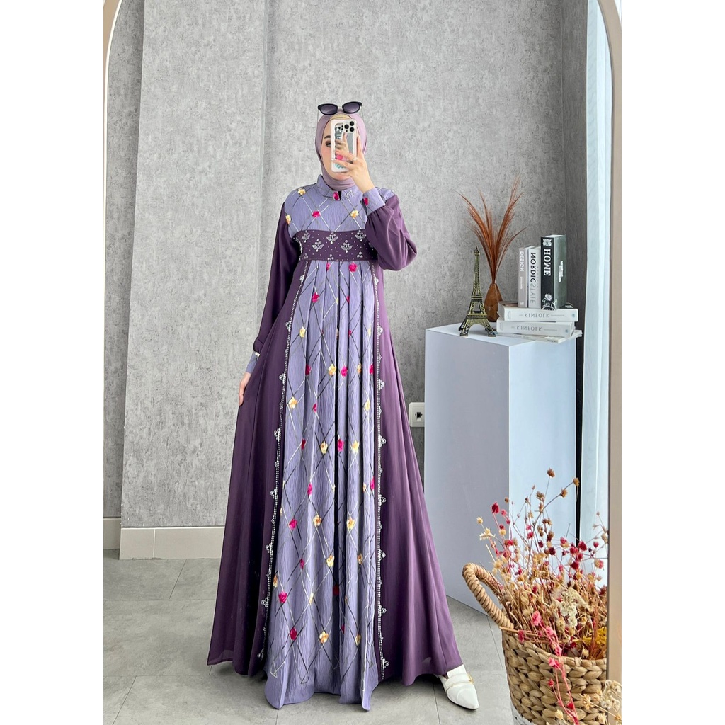 Ori Glamz Afsana Gamis Fashion Muslim Kekinian