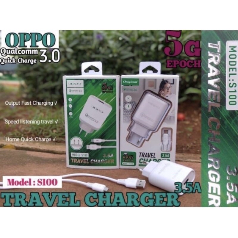 Charger 5G 3.5A TC Branded Micro 1 usb Merek S100