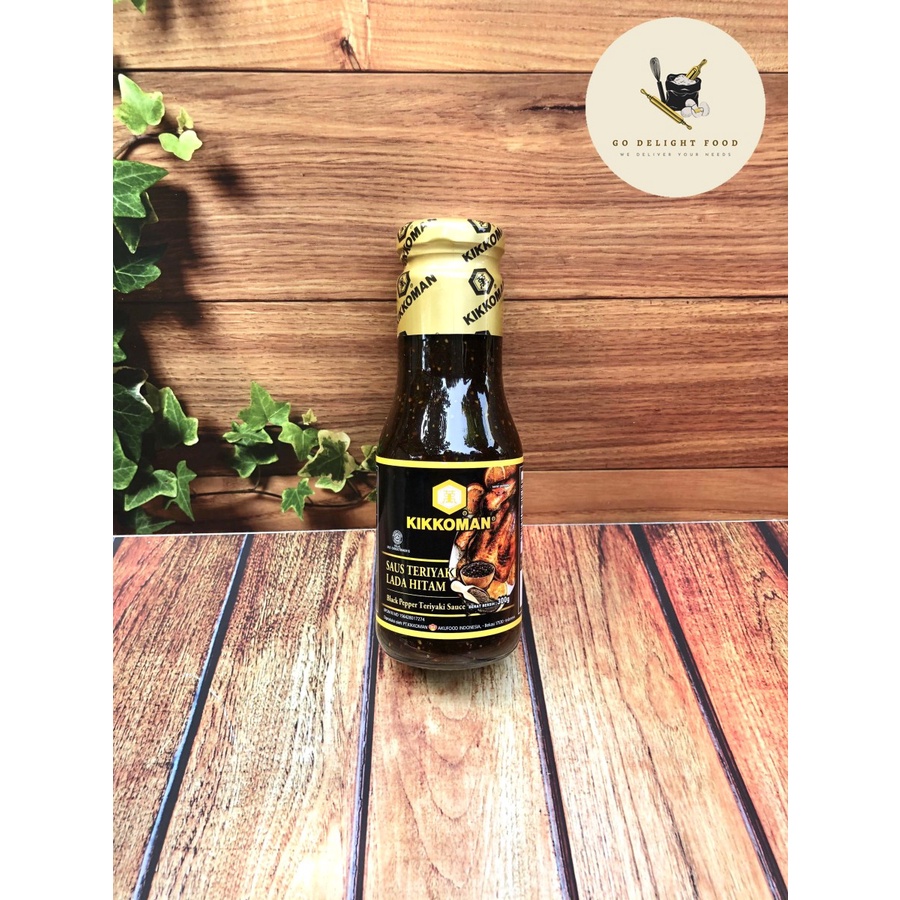 

Kikkoman Black Pepper Teriyaki Sauce - Teriyaki Lada Hitam (300G)