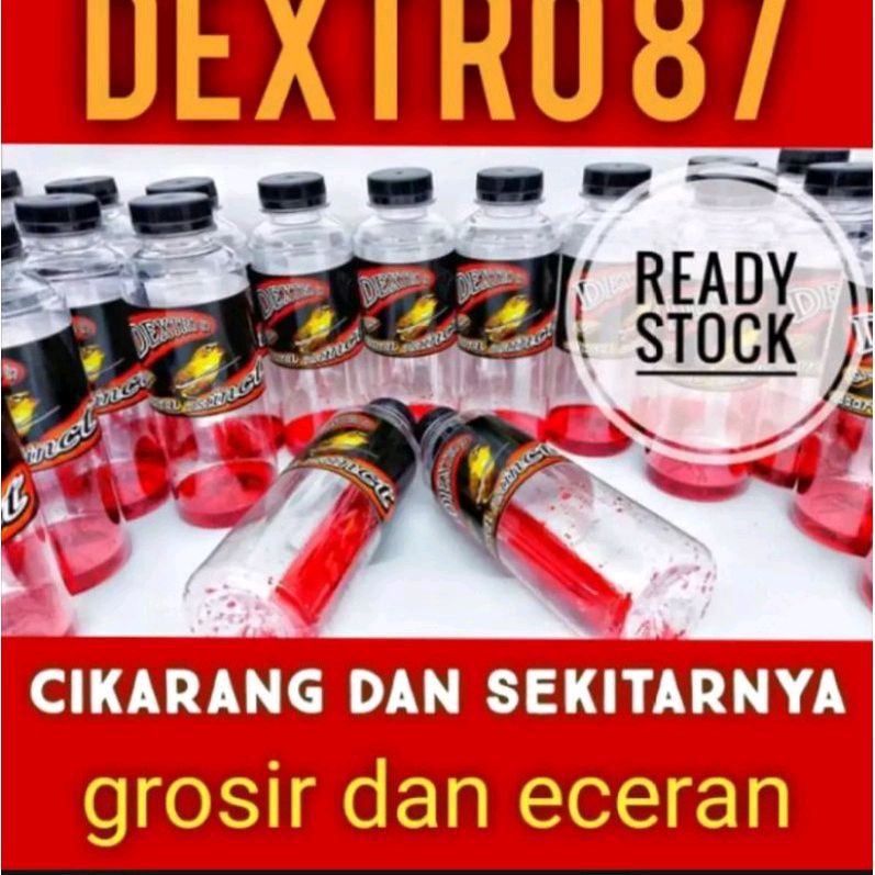 Dextro87 minuman burung pleci konin kolibri sogon dextro 87 sirup merah om acuz