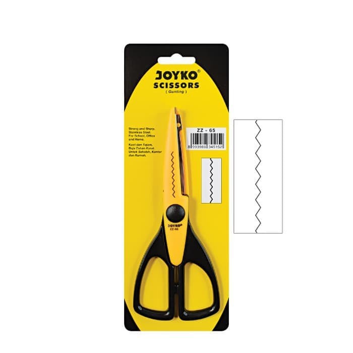 

Nikmati Gunting Zigzag Gerigi Zz-65 Joyko Terbatas