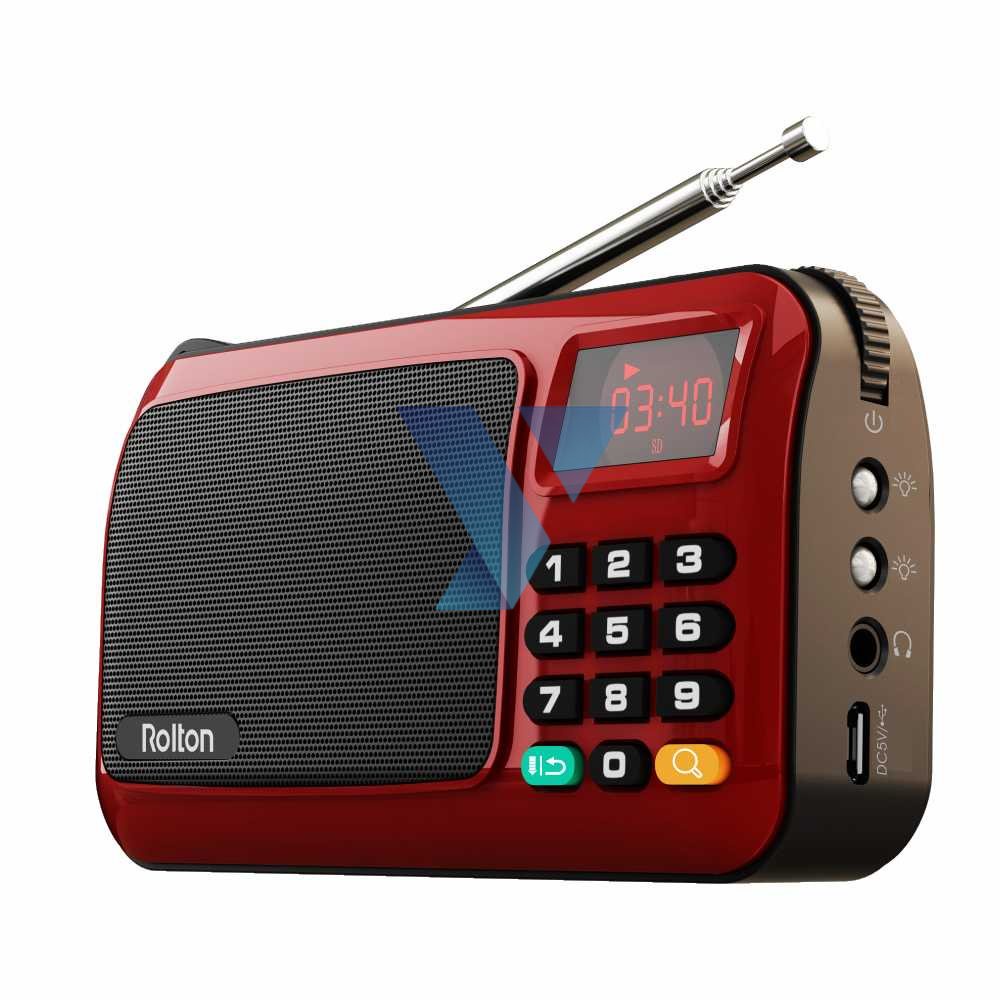 Rolton W405 Portable FM Radio Player TF Card - W405 ( Al-Yusi )