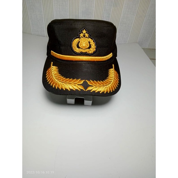 topi komando polisi pamen, topi pilkep komando pamen polisi