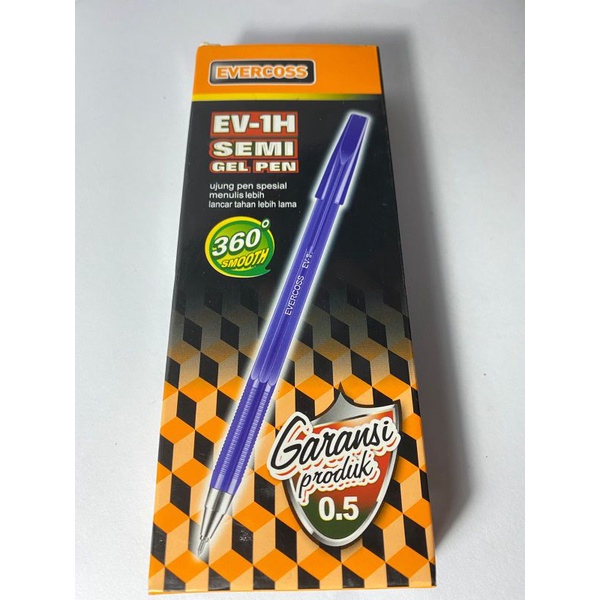 

Pulpen Evercoss / Bolpen Evercoss EV-1H / WARNA BIRU