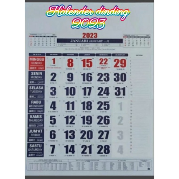 

Kalender dinding ukuran jumbo 2024