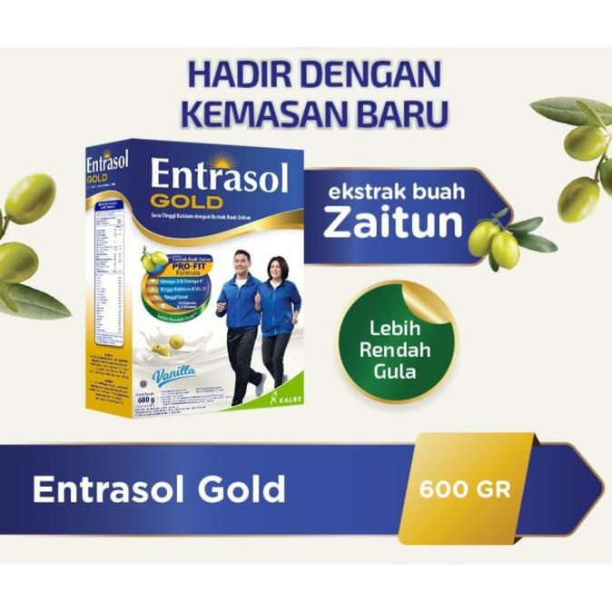

[ COD ] ENTRASOL GOLD VANILA 600 GR