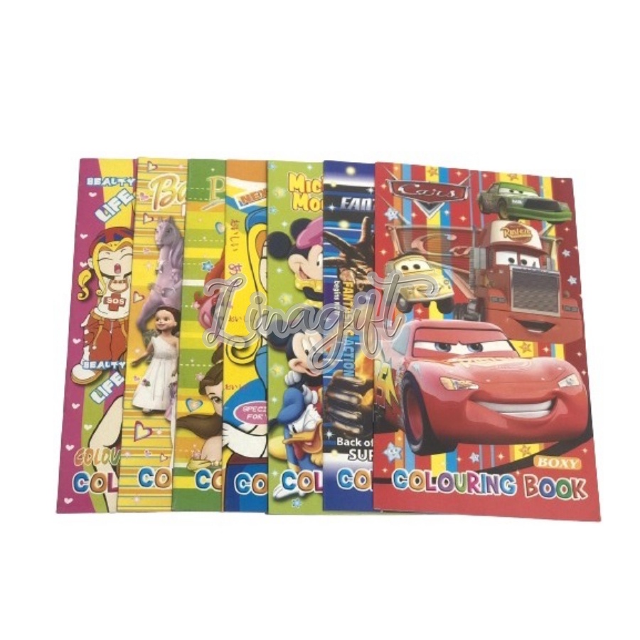 

( 10 Pc ) OBRAL TERMURAH BUKU MEWARNAI / COLORING BOOK A4