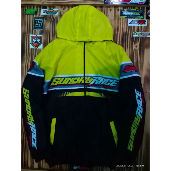 Jaket Racing // Jaket Parasut // Jaket sunday race Motif Terbaru