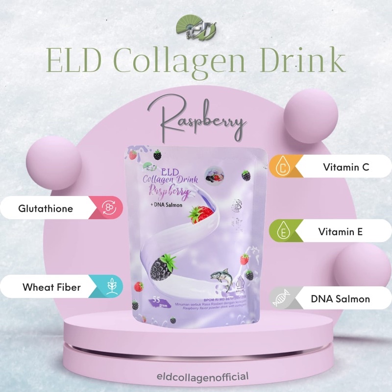 ELD COLLAGEN || LGLUTHATIONEDrink  250 gr free TOPLES