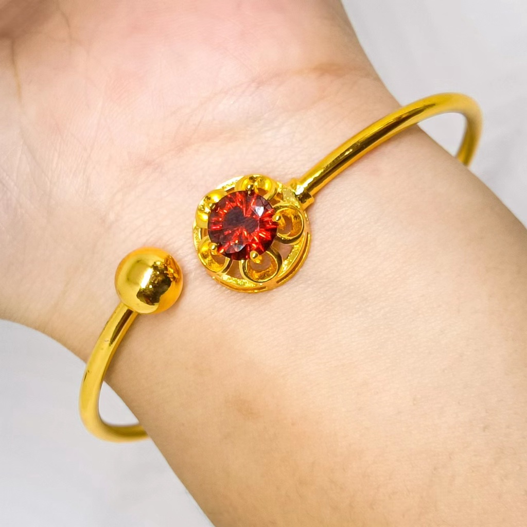 Gelang keroncong terbaru lapis Emas 24k Gold xuping fashion perhiasan