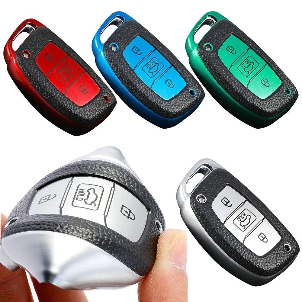 Populer Remote Key Case Baru Pelindung Kulit Key Fob Cover Untuk Hyundai iX20 I30 IX35 I40 Ix25