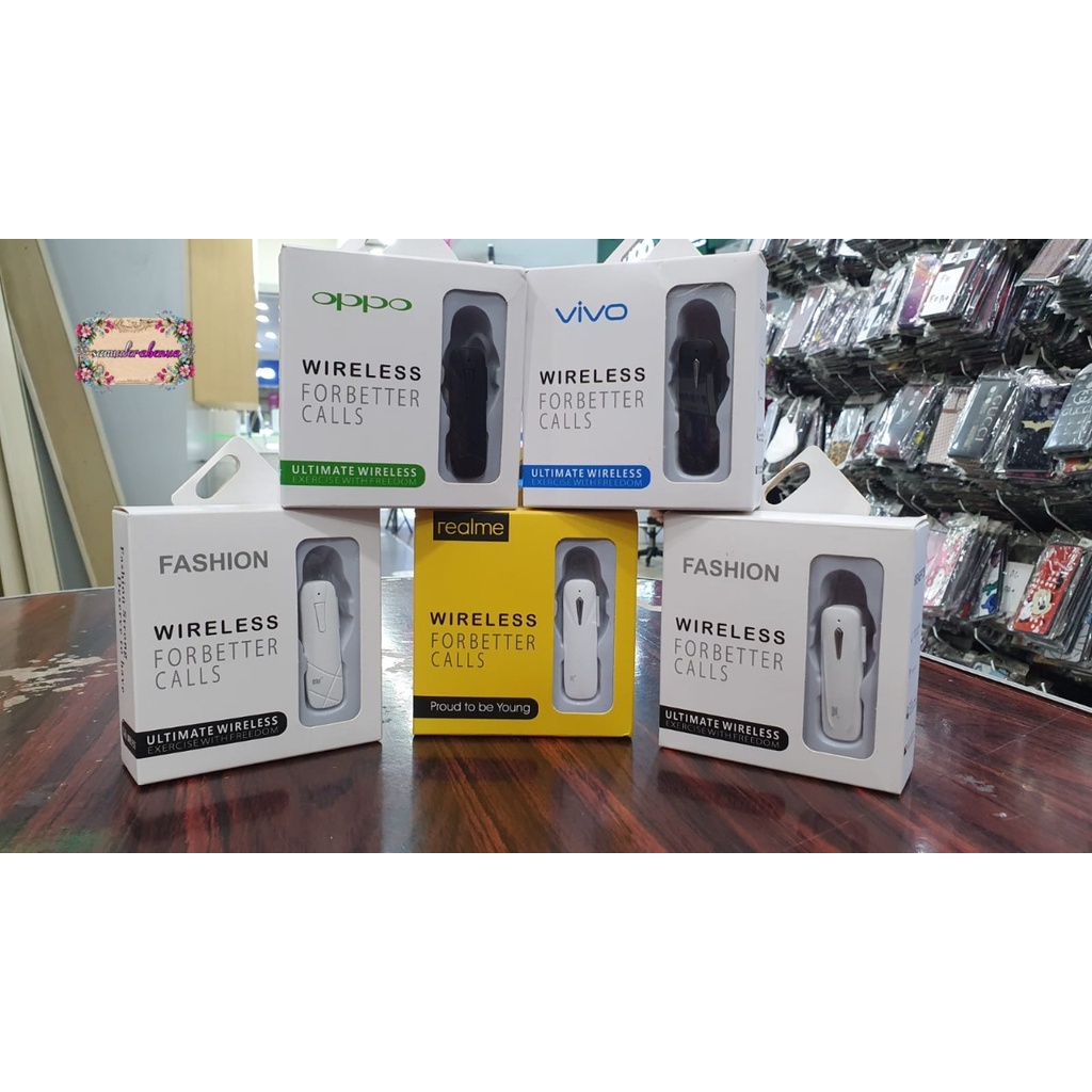 Hf Headset headsfree earphone Hf Bluetooth wireless ORIGINAL For All type J&amp;L kualitas bagus suaranya BASS SB3083