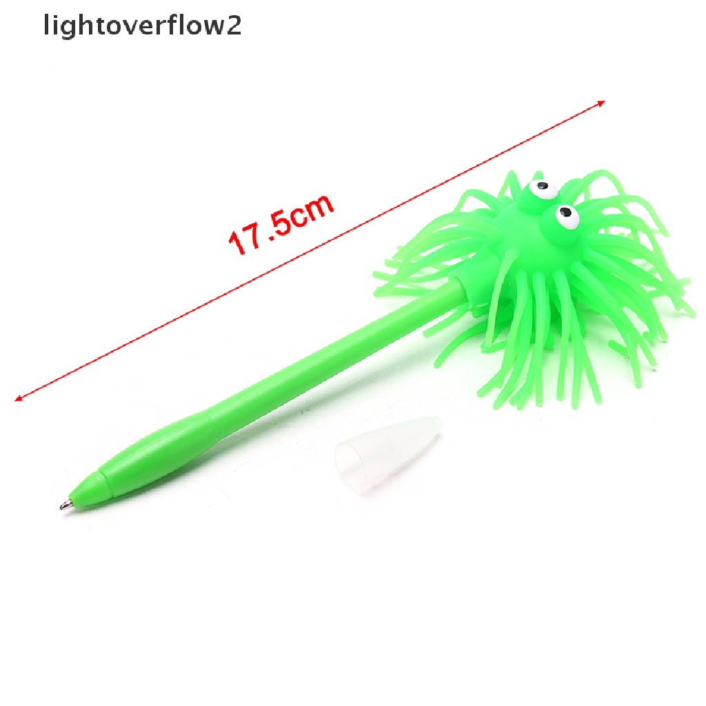 (lightoverflow2) Pulpen Gel Dengan Hiasan Kartun