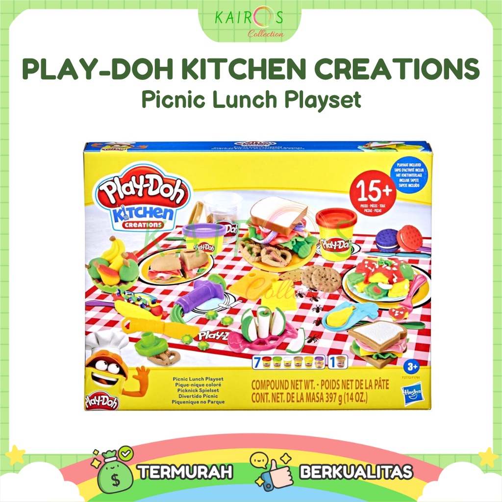 Play-Doh Kitchen Creations Picnic Lunch Playset