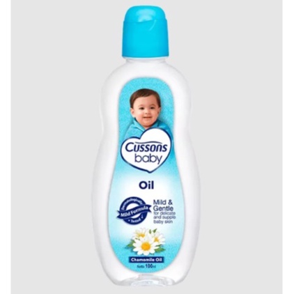 Cussons Baby Oil Kemasan Extra 100% Untuk Perawatan Kulit Bayi dan Menenangkan Bayi