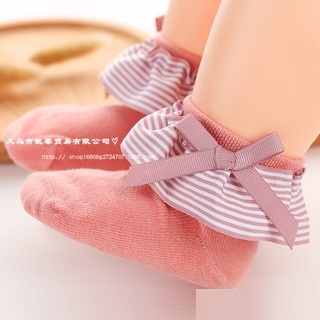 NEW kaos kaki renda bayi dan anak perempuan motif pita