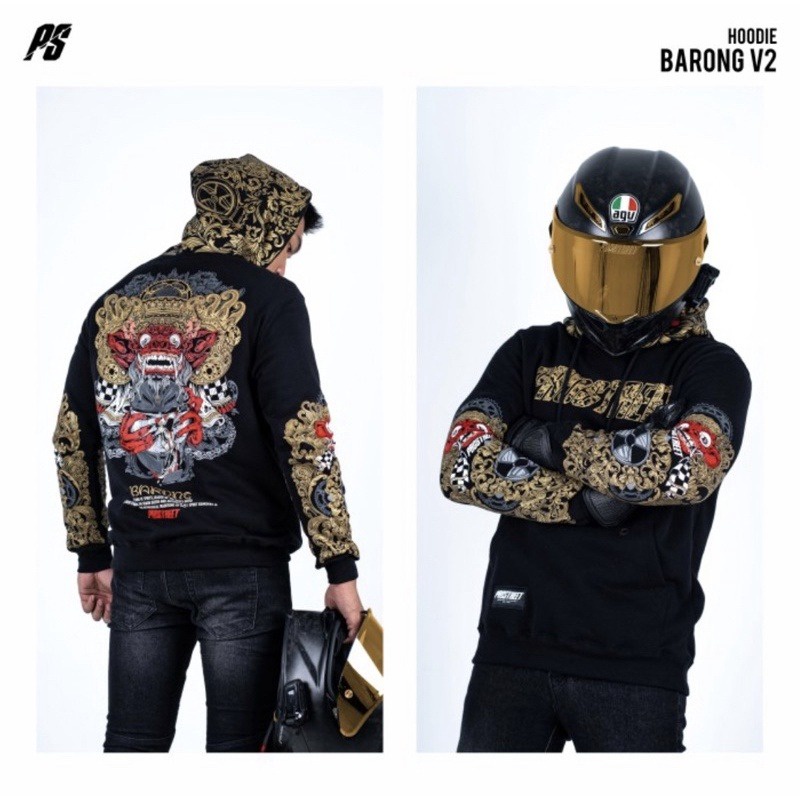 Prostreet Hoodie Hitam Barong Street Style Terbaru Prostreet Hoodie Guardian / Sweater Prostreet Hoodie Prostreet Jaket Prostreet Premium Ronin Rider Samurai