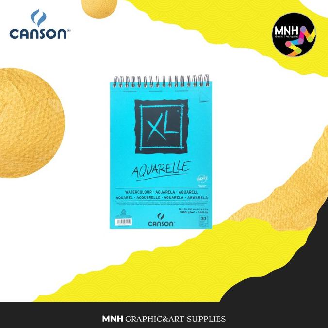 

NEW DRAWING BOOK CANSON XL AQUARELLE 300G A3 - A5 LIMITED EDITION