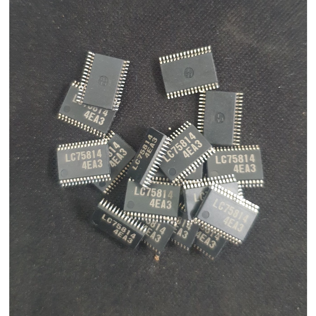 IC LC75814 75814 LCD Display Driver 30-LSSOP Surface Mounted