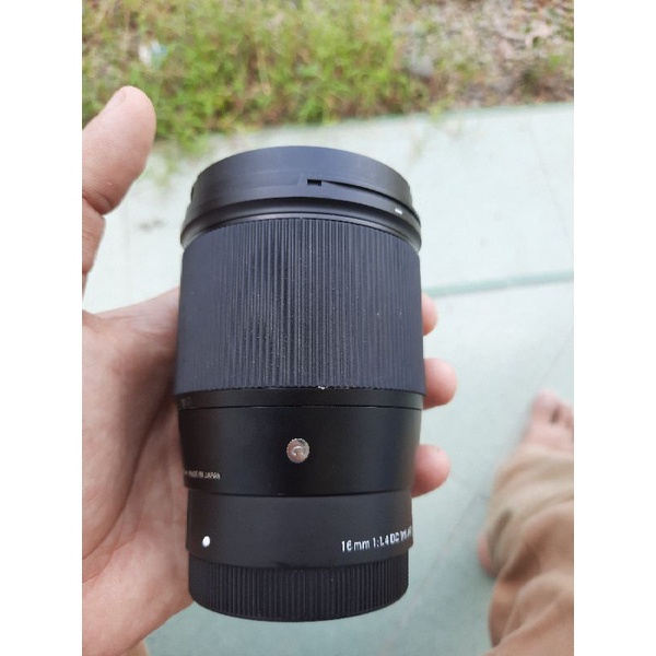 Lensa Sigma 16mm f1.4 for Sony Bekas