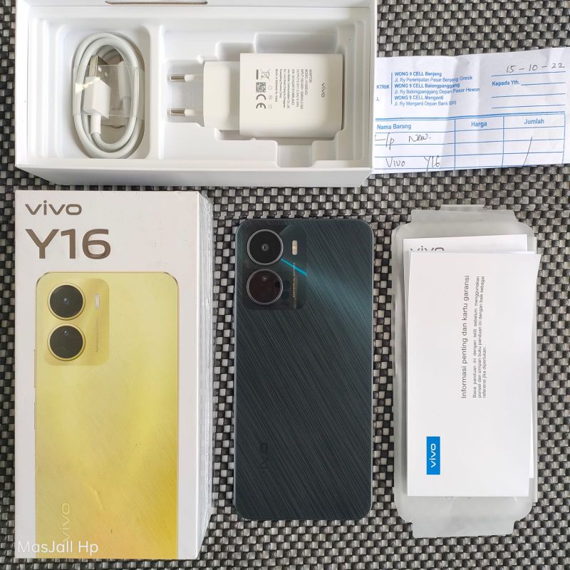 Vivo Y16 3/32 Second Fullset Ori