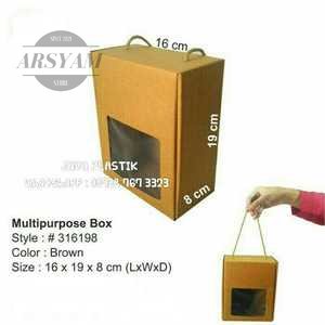 

Arsyam | DUS HIJAB BESAR / GIFT BOX / CORRUGATED BOX 16X19X8CM