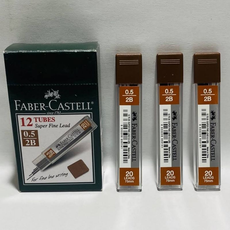

Refill/Isi Ulang Pensil Mekanik 2B Faber Castell