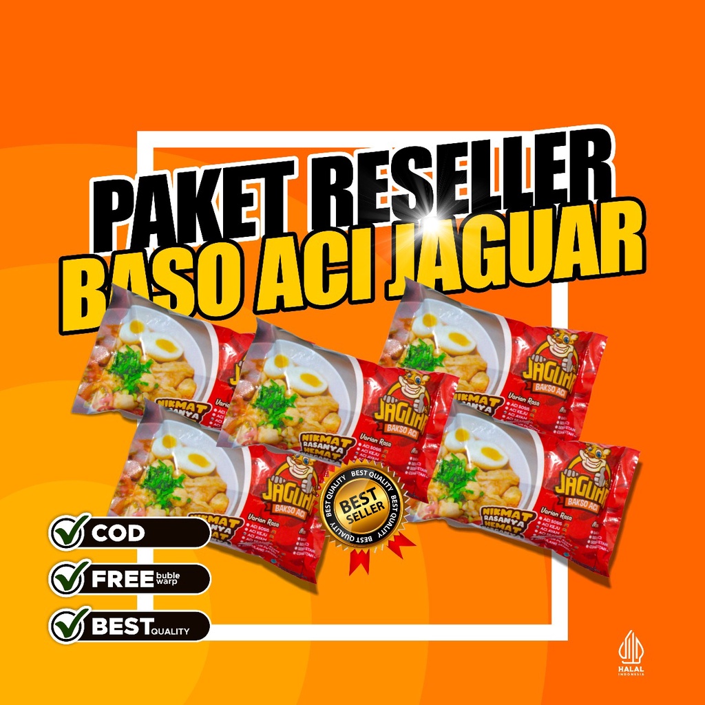 

PAKET RESELLER BASO ACI JAGUAR All Varian