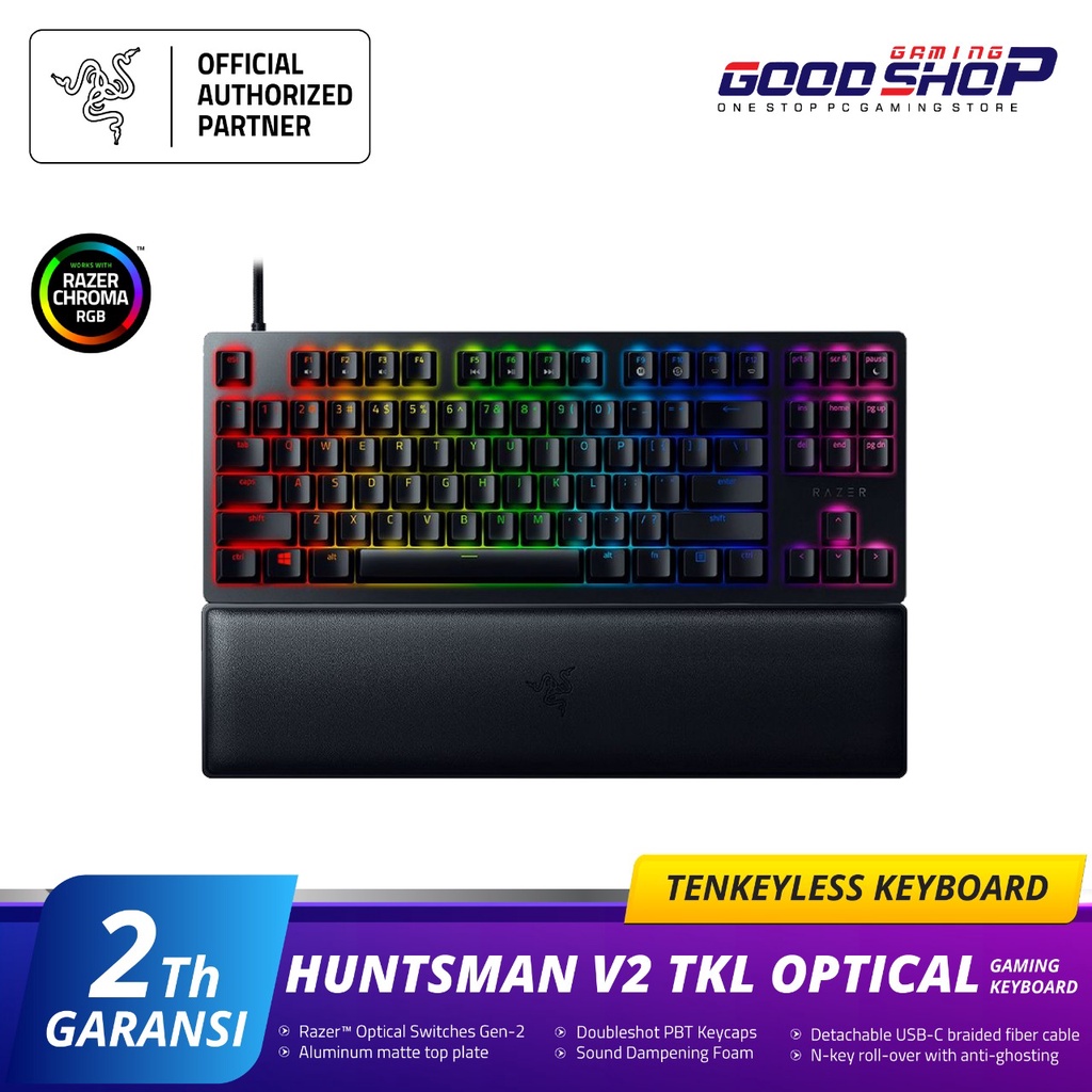 Razer Huntsman V2 TKL Optical - Gaming Keyboard