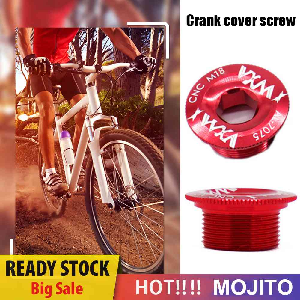 Vxm Cover Sekrup Crankset Sepeda MTB Bahan Aluminum Anti Debu M18