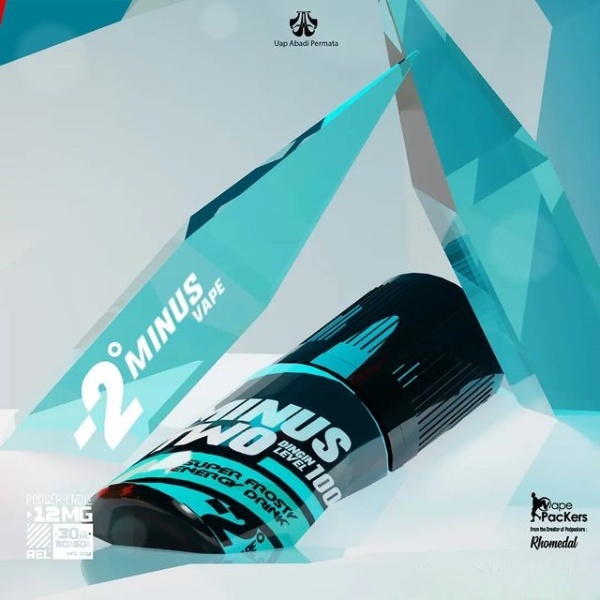 Minus Two V1 Super Frosty Energy Drink Pods Friendly 30ML by Minus 2 Vape x Vape Packers