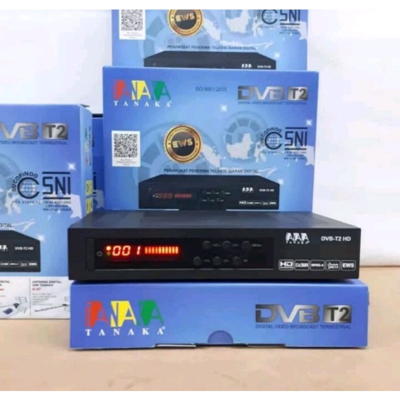 STB TV DIGITAL set top box tanaka DVB T2 digital antena UHF berkualitas android tv terbaik tabung be