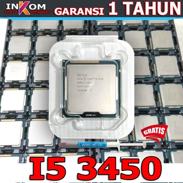 Processor Intel LGA 1155 Core I5-3450 Ivy Bridge