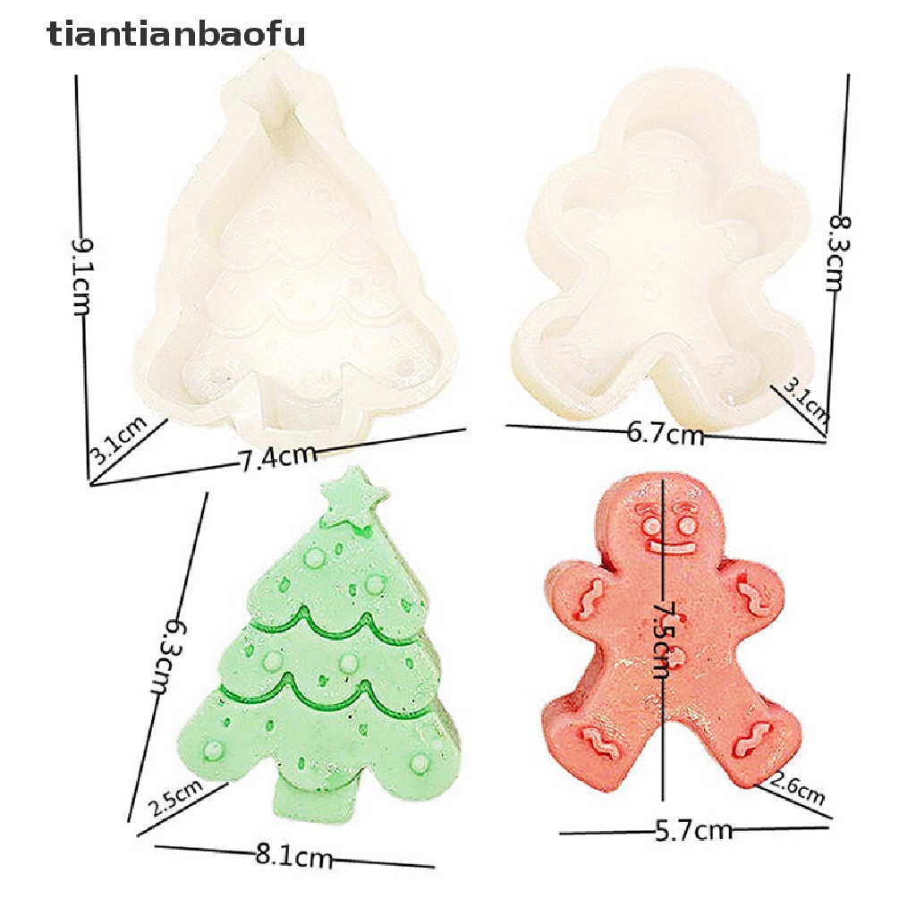 Cetakan Silikon Bentuk Rusa Natal 3d Handmade Untuk Kerajinan Tangan