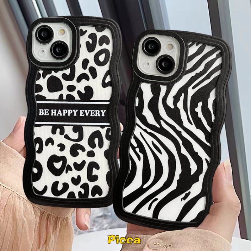 Case Motif Zebra Untuk Oppo A17 A15 A16 A12 A95 A76 A57 2022 A7 A55 A9 A54 A16K A96 A3s A15s A16s A74 A1K A5s A16 A52 A35 A33 A33 A3 A52 F9 Case Tepi Untuk Nintendo Switch