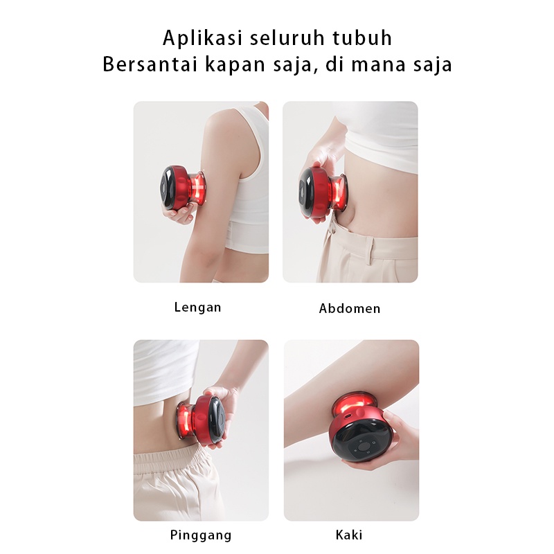 READY STOCK Alat Kerik Elektrik Massager / Alat kerik badan elektrik / Electric Vacuum Cupping Massage/Bekam listrik / Electric Machine Cupping / Perangkat bekam listrik