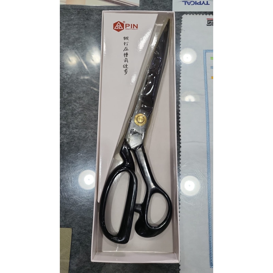 Gunting Kain Jahit Baja Profesional Tajam Merk PIN - 11 Inch