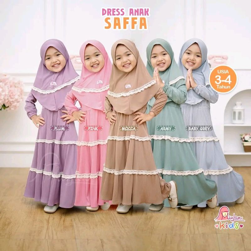 DRESS ANAK SAFFA MIULAN ORI