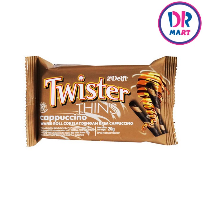 

Twister Thins Cappucino 15gr