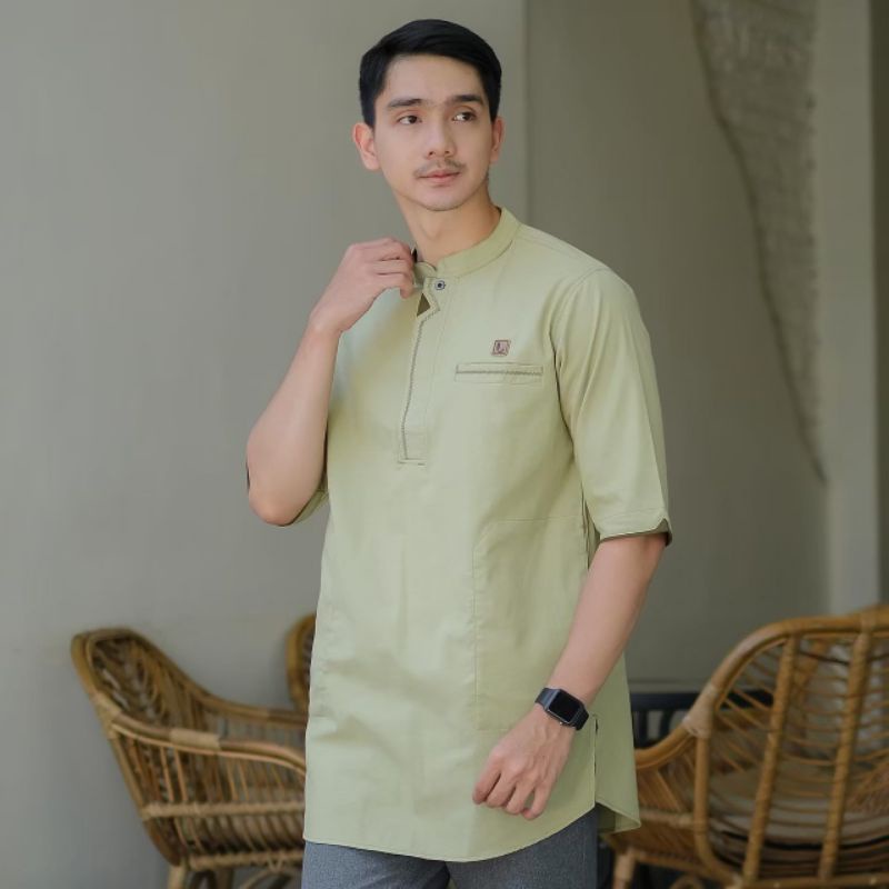 KOKO KURTA LENGAN 3/4 BERKUALITAS UKUTAN M L XL