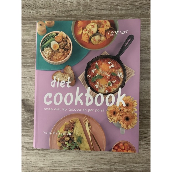 Diet CookBook Orginial Preloved - By Yulia Baltschun