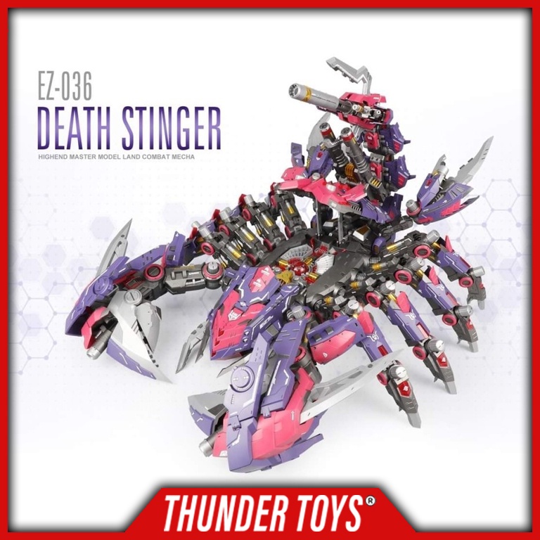 DEATH STINGER EZ-036 ZOIDS 1/50