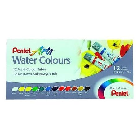

[COD] PENTEL ARTS WATER COLOURS 12 / PENTEL CAT AIR 12 WARNA PROMO Kode 866