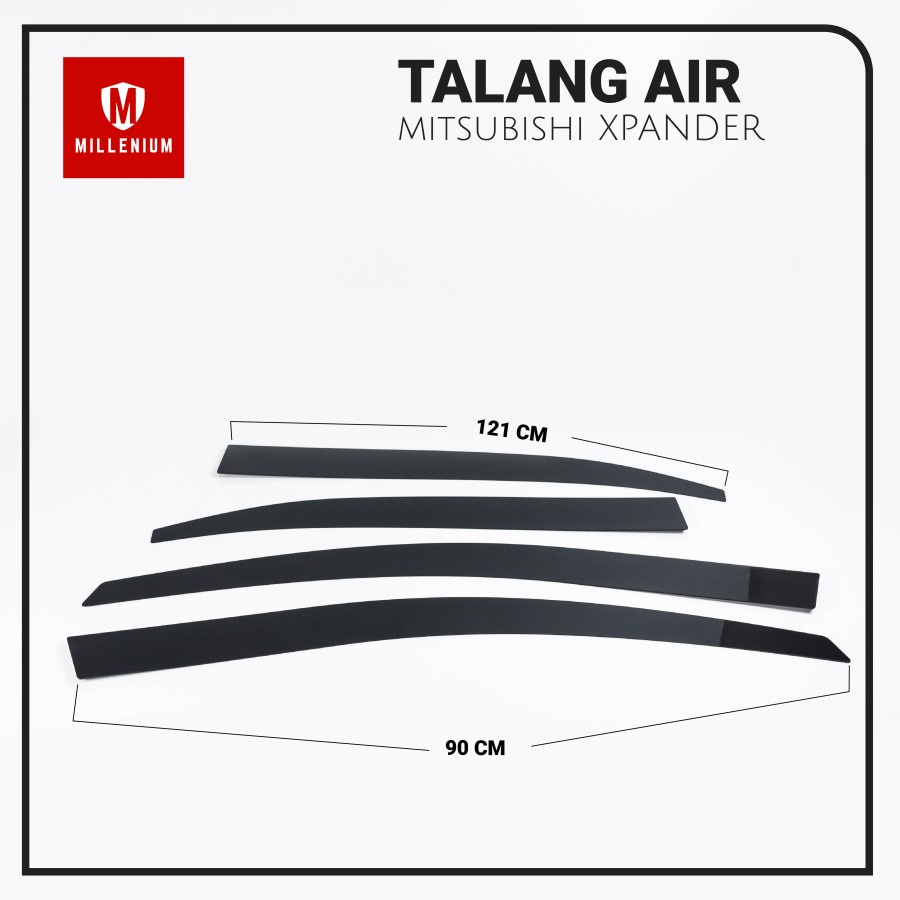 TALANG AIR PINTU MOBIL MITSUBISHI XPANDER 2017 - 2023 MODEL FLAT