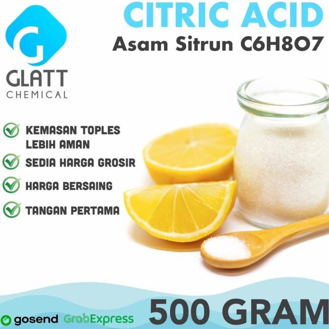 

\\\\\] 500 Gram Citric Acid Monohydrate - Asam Sitrat Sitrun Food Grade