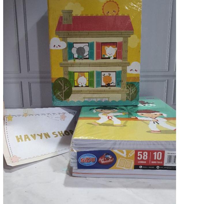 

Big Sale 10pc buku tulis merek SIDU isi 58 lembar/buku tulis ヤマ